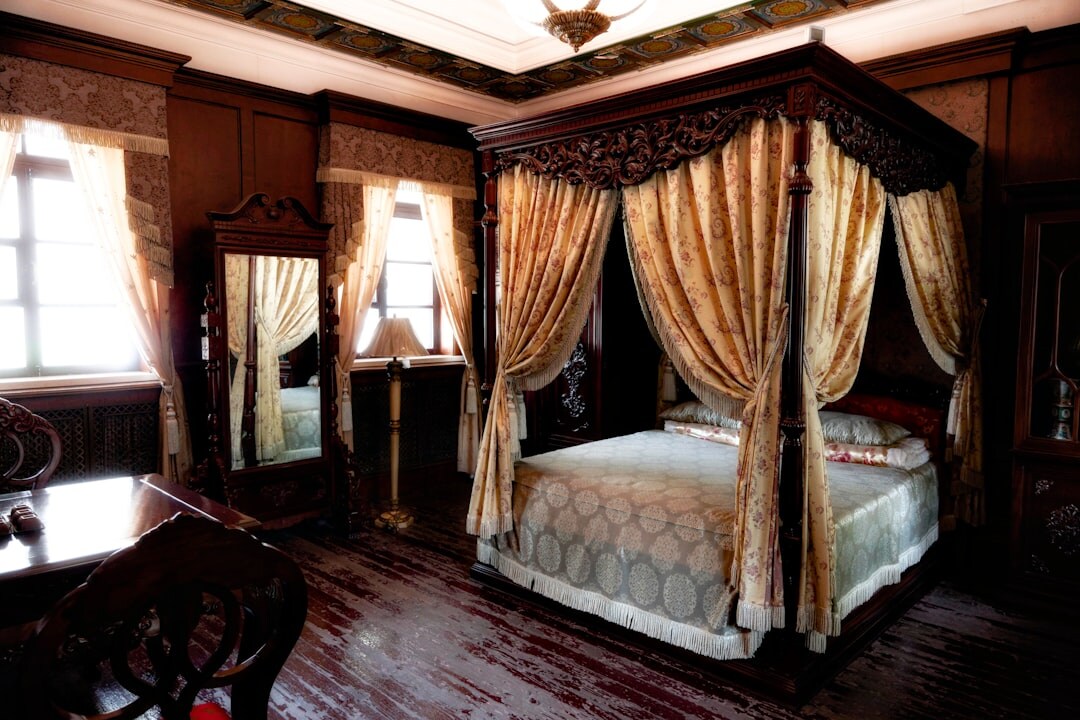 luxury celebrity bedroom
