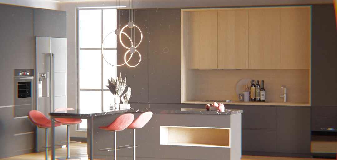 luxurious kitchen celebrity style