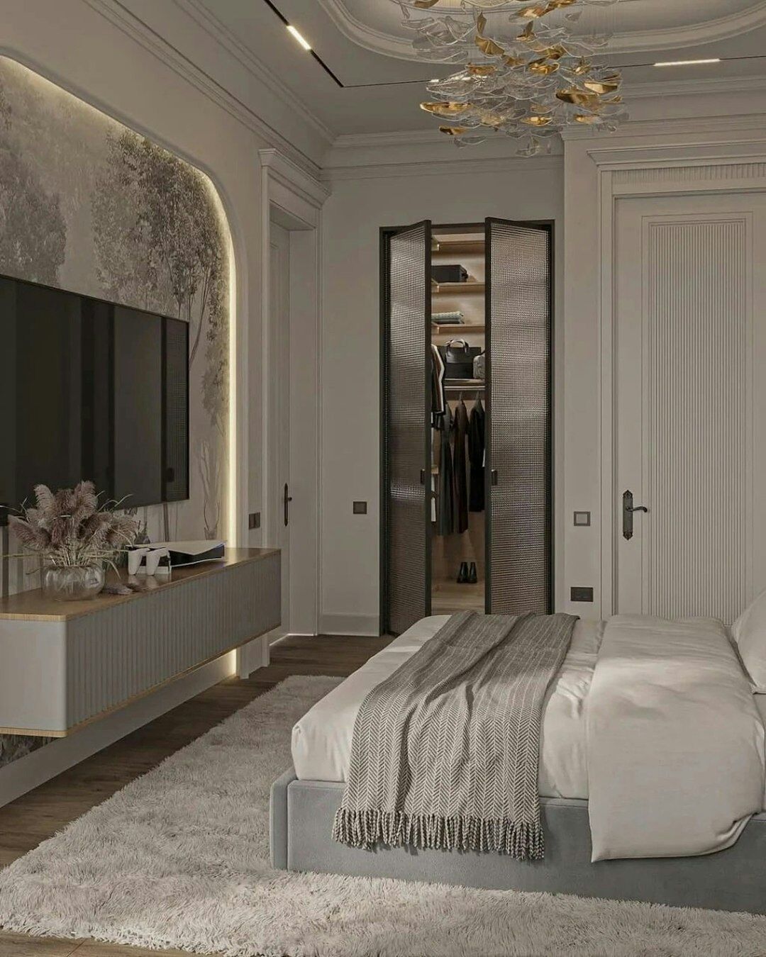 luxury celebrity bedroom